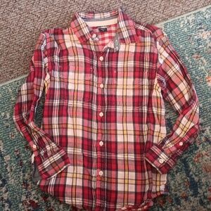 Gap plaid button-up shirt